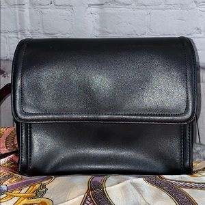 Liz Claiborne EUC black crossover 10”l X 3”w X 7”H